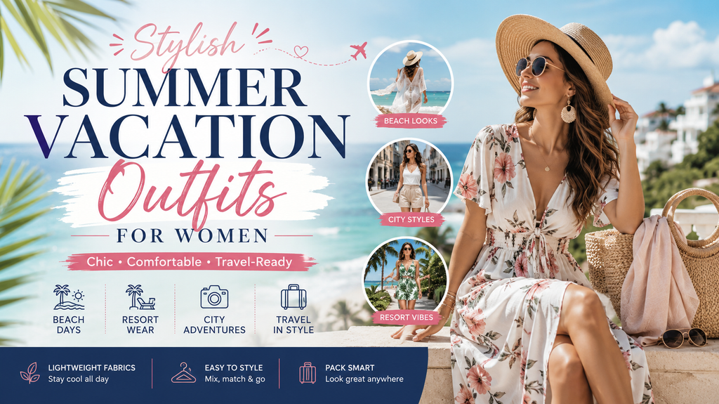 How to Style the Perfect Summer Vacation Outfits for Women